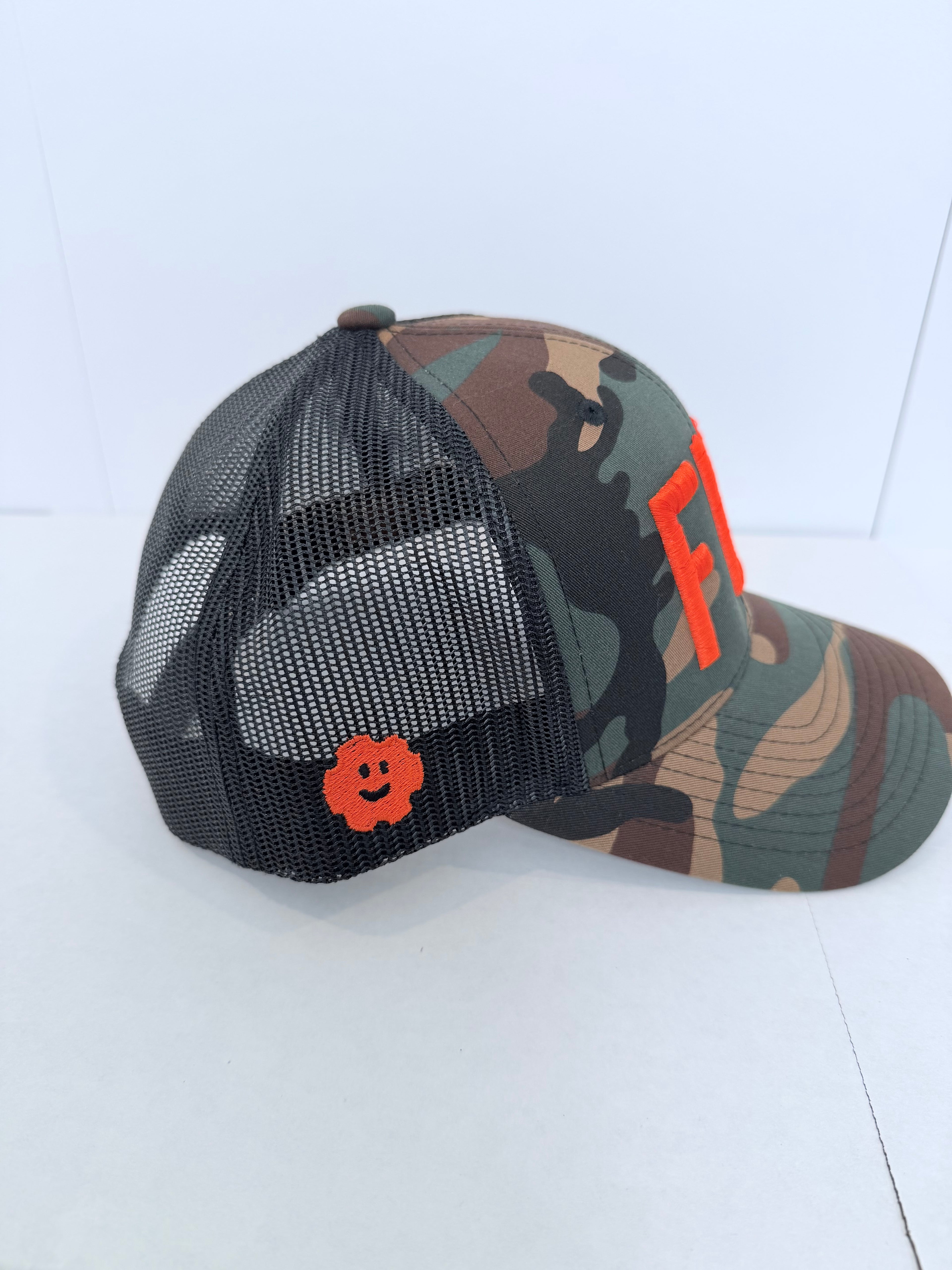 The OG Hat - Camo & Orange